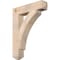 Ekena Millwork Thorton Craftsman Smooth Bracket, Douglas Fir, 5 1/2"W x 28"D x 36"H BKT06X28X36THR04SDF - alternate 1